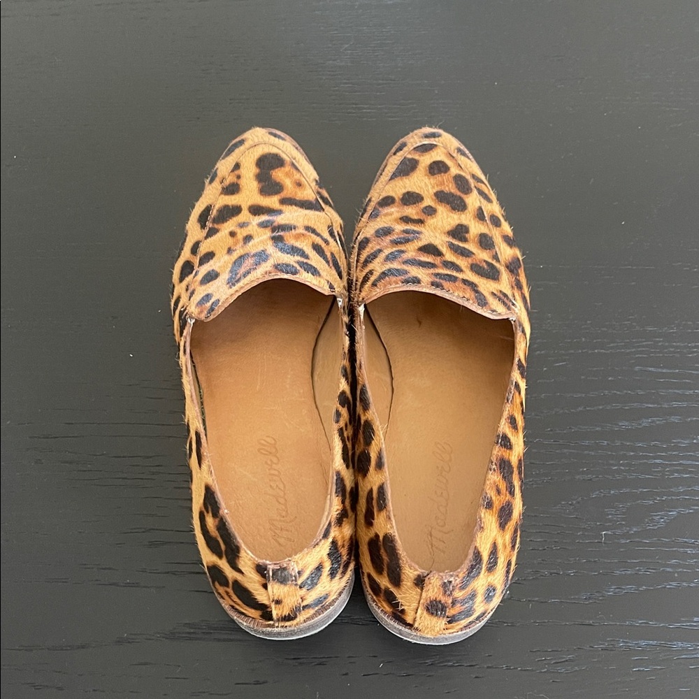 Madewell Leopard Print Women's Loafers Sz 6.5 - Picture 3 of 4